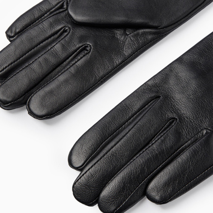 Rękawiczki damskie skórzane PUCCINI D1001(7.5) M 1 Czarne