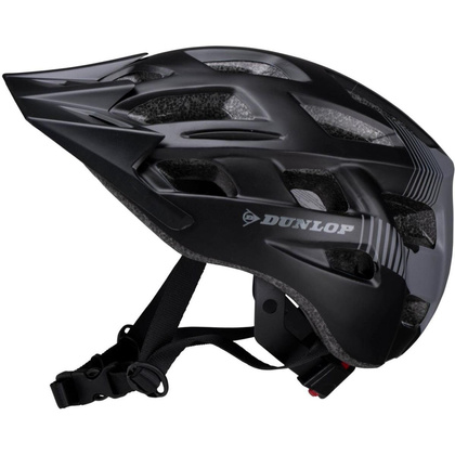 KASK ROWEROWY MTB DUNLOP 6xLED R.M