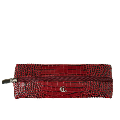 Piórnik damski Canaletto ze skóry tłoczonej na wzór krokodyla – luksus i funkcjonalność ED504S162