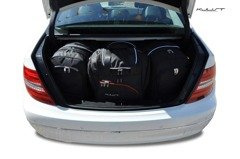 MERCEDES-BENZ C LIMOUSINE 2006-2014 TORBY DO BAGAŻNIKA 4 SZT KJUST