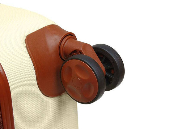 Mała kabinowa walizka DIELLE 160 Beżowa