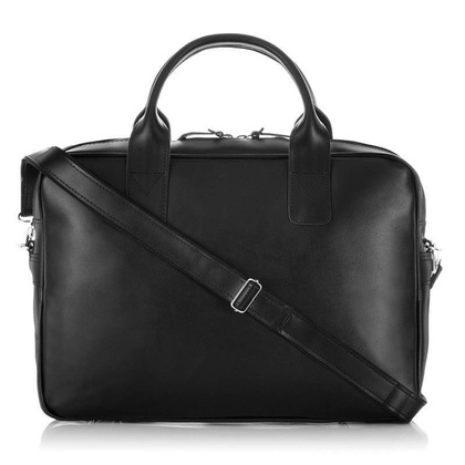 Skórzana torba na ramię męska na laptop BRØDRENE R12 jasny brąz - min. zamówienie 20 / 50 / 100 szt.