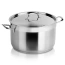 Garnek stalowy z pokrywką 18/10 PREMIUM 8,2 l ORION