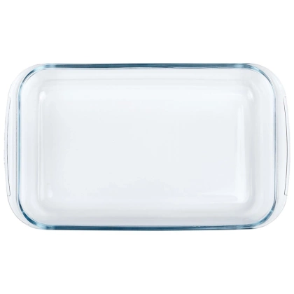 Naczynie żaroodporne szklane 34,5x20,5x5 cm, 2,2 l