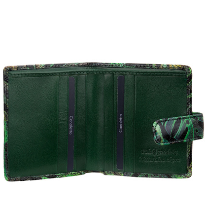 Mały portfel damski BajuBaj z naturalnej skóry licowej – funkcjonalny i stylowy PD1042s161