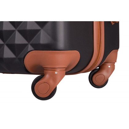 Średnia walizka KEMER SOLIER 190 Bordowa - min. zamówienie 20 / 50 / 100 szt.