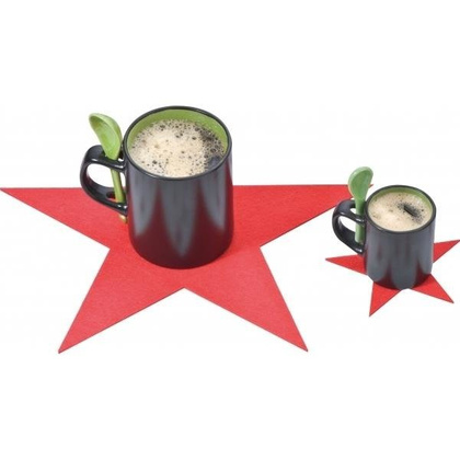 Zestaw filcowych gwiazdek KARLSTAD UPOMINKARNIA Czerwony