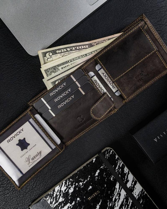 Skórzany portfel dla mężczyzny