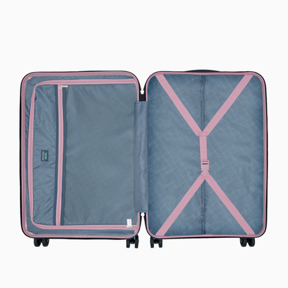 Duża walizka PUCCINI VALENCIA PC032A 3C Różowa