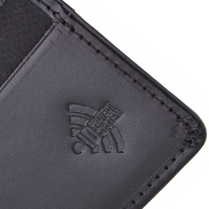 Etui na karty / wizytówki skórzane KEMER 309W-ID Czarne - min. zamówienie 20 / 50 / 100 szt.