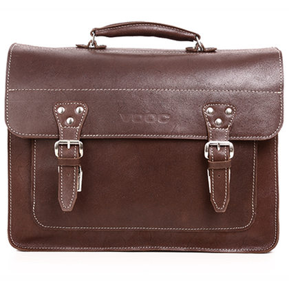 Big torba skórzana biznesowa KEMER VOOC TC8 czarny