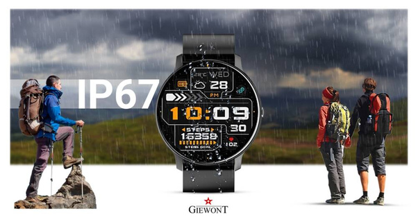 Smartwatch Giewont GW120-2 PRO Czarny