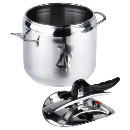 Szybkowar garnek stalowy ciśnieniowy zestaw garnków 7 l PROFI