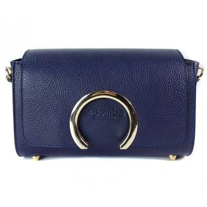 Listonoszka La Bomba złote okucia Granatowa LB134BS