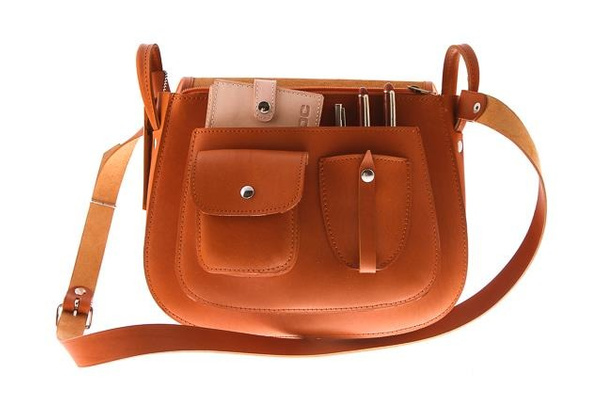 Listonoszka torebka KEMER VOOC Vintage P27 Czarna