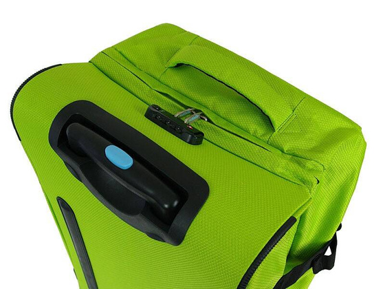 Torba podróżna na kołach DIELLE Zielona
