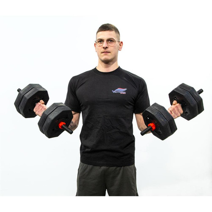 Hantla kompozytowa kettlebell 4W1 15 KG Eb Fit