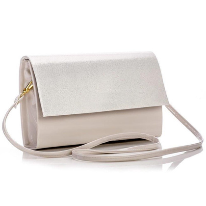 Torebka wizytowa KEMER SOLIER F13C Kremowa - min. zamówienie 20 / 50 / 100 szt.