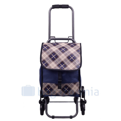 Wózek na zakupy KEMER BF103 SKŁADANY Granatowy - min. zamówienie 20 / 50 / 100 szt.