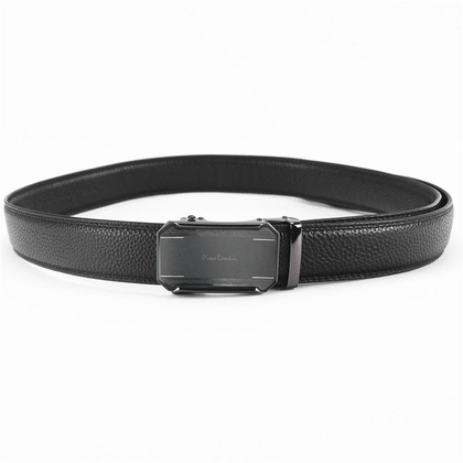 Pasek skórzany męski Pierre Cardin 546 HY08 135 Czarny