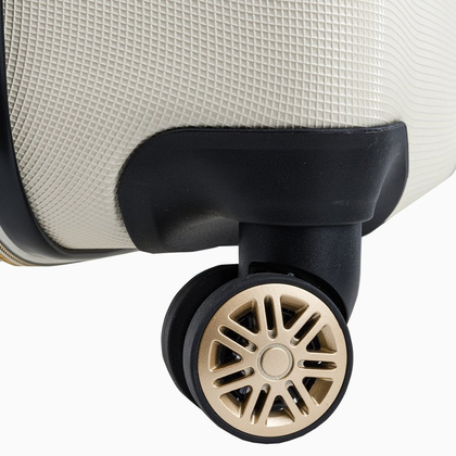 Średnia walizka PUCCINI LOS ANGELES ABS017B 0 Biała