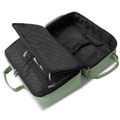 Torba podróżna do samolotu PUCCINI BARBADOS BC50251 5A Zielona