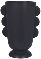 Wazon ceramiczy czarny matowy