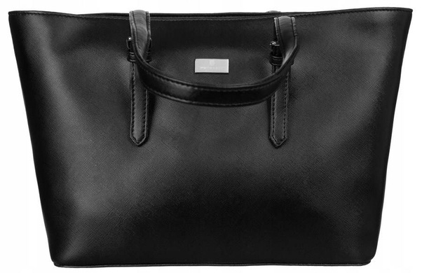 Duża shopperka damska ze skóry ekologicznej