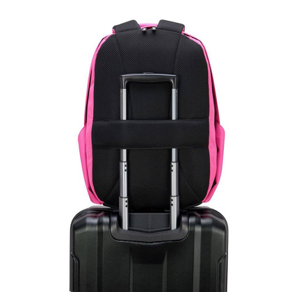 Delsey Securban Miejski plecak na laptopa 15.6" fuksja