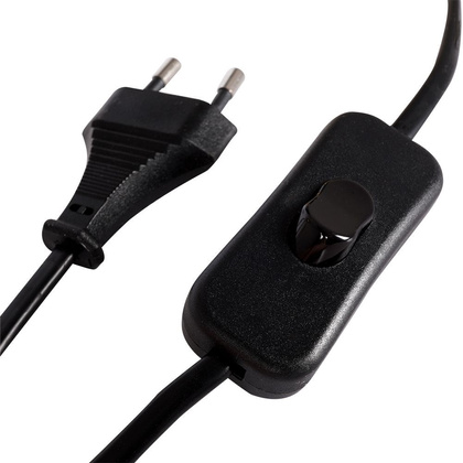 Lampa stojąca podłogowa metalowa do czytania nocna czarna loft 129 cm