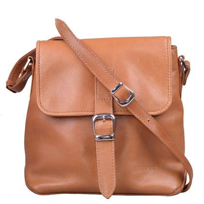 Torebka damska skórzana BELLUCCI R75 Ruda - min. zamówienie 20 / 50 / 100 szt.