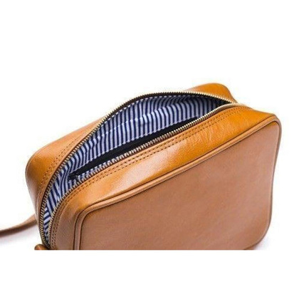 Listonoszka damska skórzana KEMER SOLIER FL01 Brązowa - min. zamówienie 20 / 50 / 100 szt.