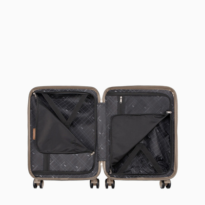 Mała kabinowa walizka PUCCINI GENEVA PC033C 6C Szampańska