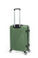 LYS Paris Cali Średnia twarda zielona walizka na kółkach 66 cm