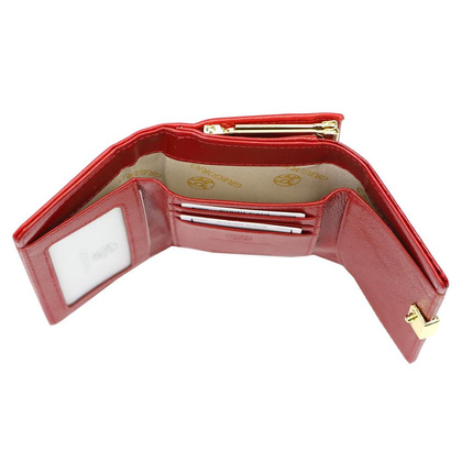Nieduży portfel damski GL-117 czerwony