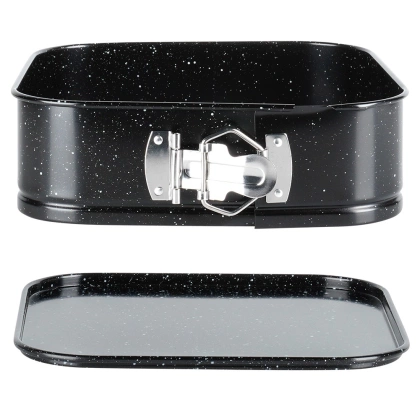 Forma do pieczenia rozpinana granitowa 20x20x6,8 cm