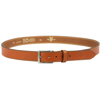 Pasek męski skórzany Harvey Miller 012/35 ciemny brąz