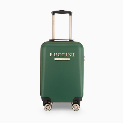 Mała kabinowa walizka PUCCINI LOS ANGELES ABS017C 5 Zielona