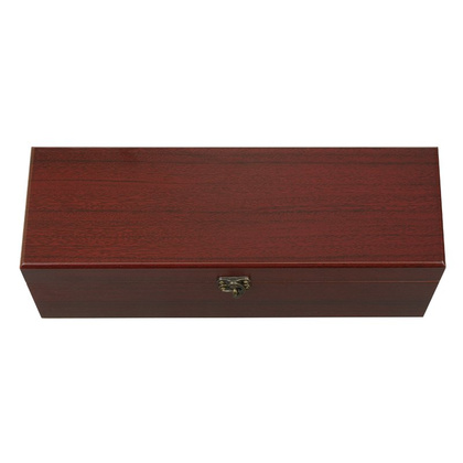 Skrzynka na wino z akcesoriami UPOMINKARNIA Angers Brązowy