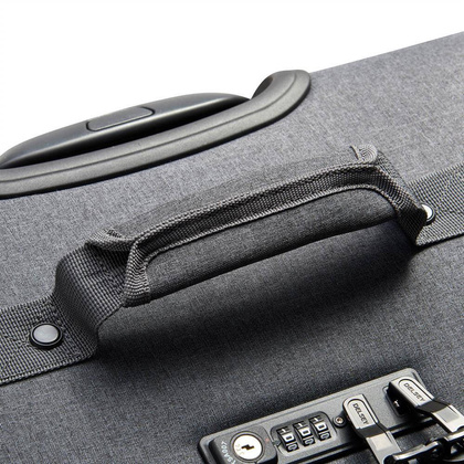 Delsey Maubert 2.0 Mała miękka walizka kabinowa 55 cm antracyt