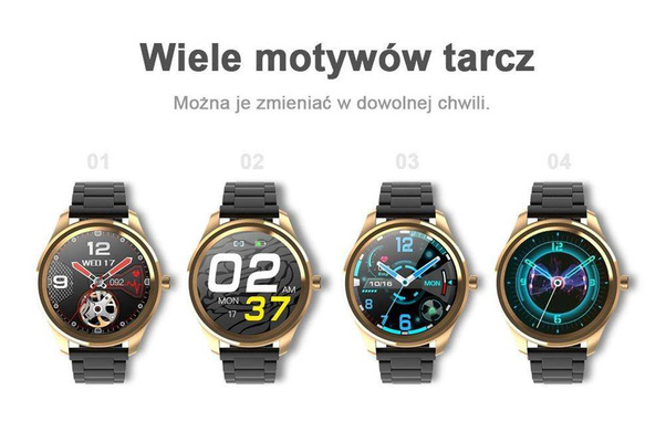 Zegarek Męski SMARTWATCH G.Rossi + Dodatkowy pasek SW012-5