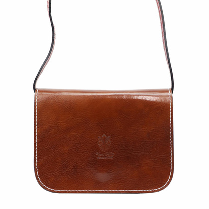 Torebka damska skórzana KEMER 43 carmel