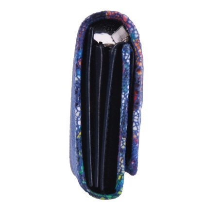 Portfel damski skórzany KEMER 008D Granatowy - min. zamówienie 20 / 50 / 100 szt.