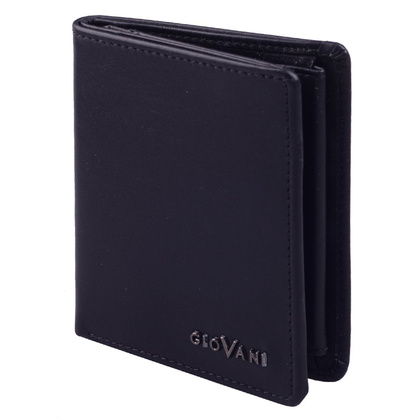 Portfel męski skórzany KEMER CE-302 Czarny