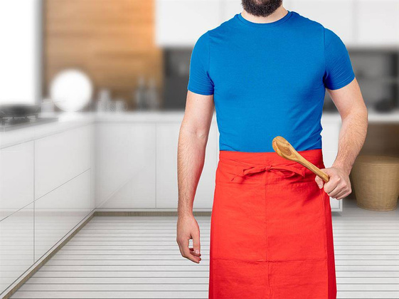 Fartuch kuchenny, duży