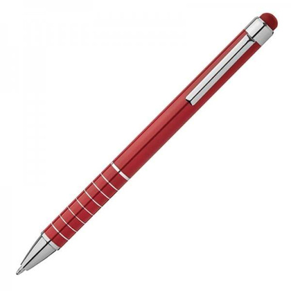 Długopis metalowy touch pen LUEBO Czerwony