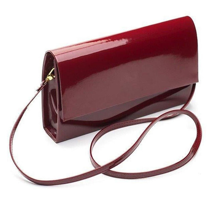 Torebka wizytowa damska KEMER SOLIER F13 Bordowa - min. zamówienie 20 / 50 / 100 szt.