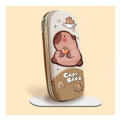 Duży PIÓRNIK wielofunkcyjny jednokomorowy brąz CAPYBARA PR13