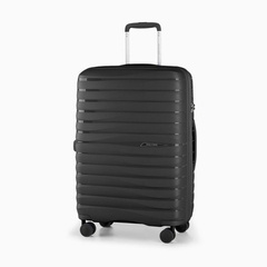 Średnia walizka PUCCINI MAURITIUS PP025B 1 Czarna