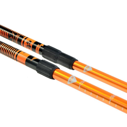 Kijki Nordic Walking Scout Bjorn pomarańczowy 3 częsciowy